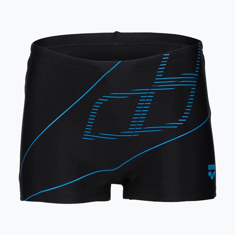 Detské plavky arena Swim Short Logo čierne 5549/58 5