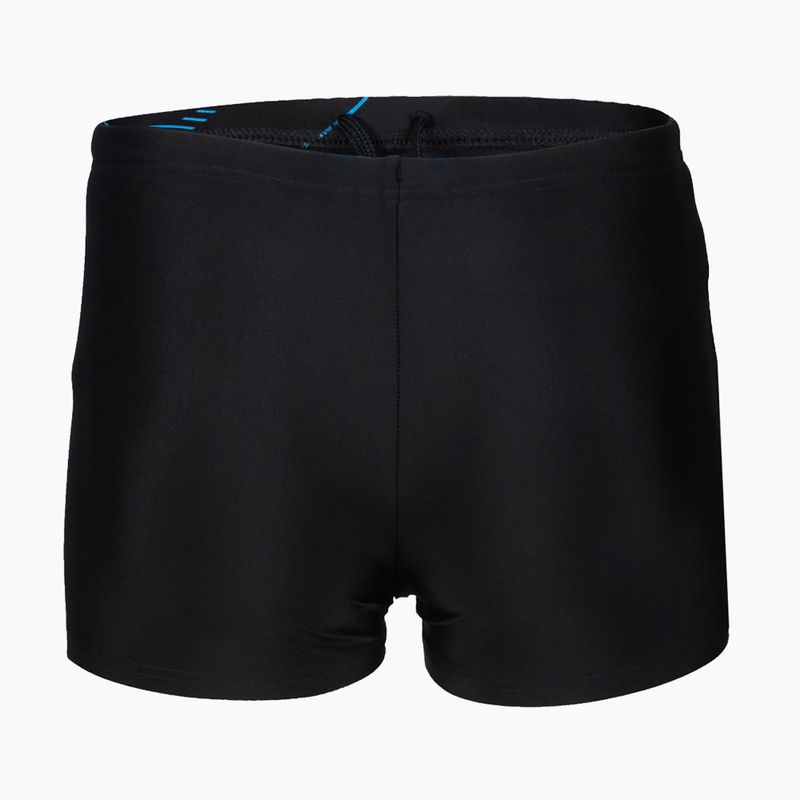 Detské plavky arena Swim Short Logo čierne 5549/58 6