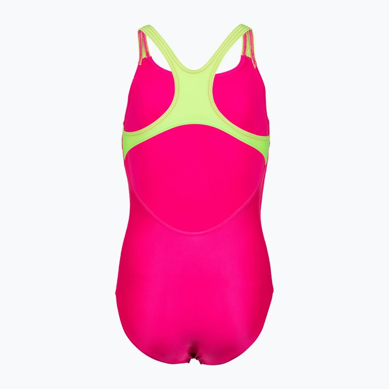 Detské jednodielne plavky arena Swim Pro Back Logo pink 5539/76 5