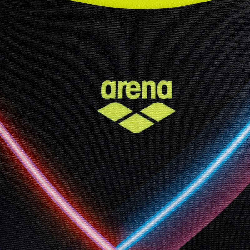 Dámske jednodielne plavky Arena Tech One Back Placement black and colour 5561 3