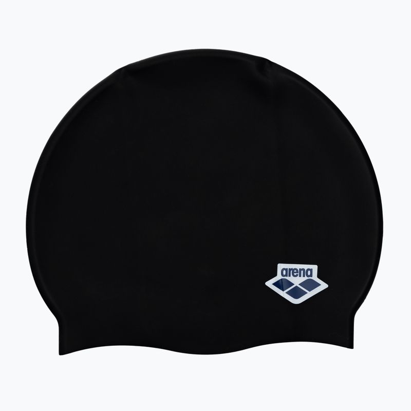 Plavecká čiapka arena Icons Team Stripe čierna 1463 2