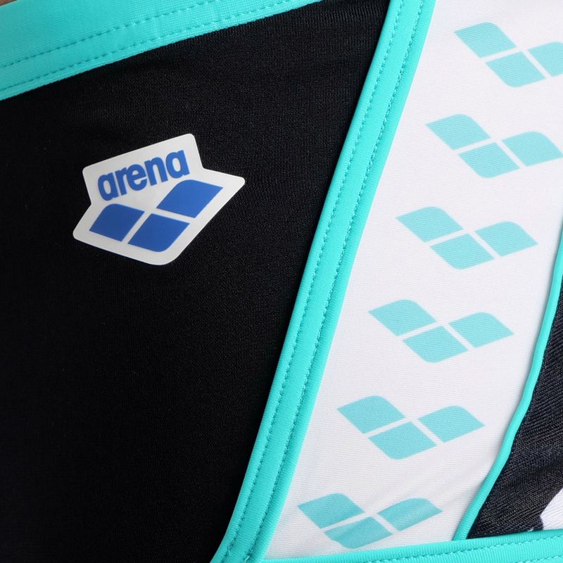 Pánske plavkové boxerky arena Icons Swim Low Waist Short Logo čierne 5656 3