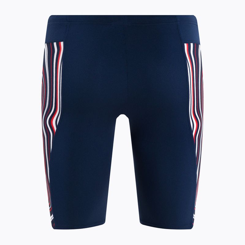 Pánske plavky arena Swim Jammer Marbled tmavomodré 5785/74 2