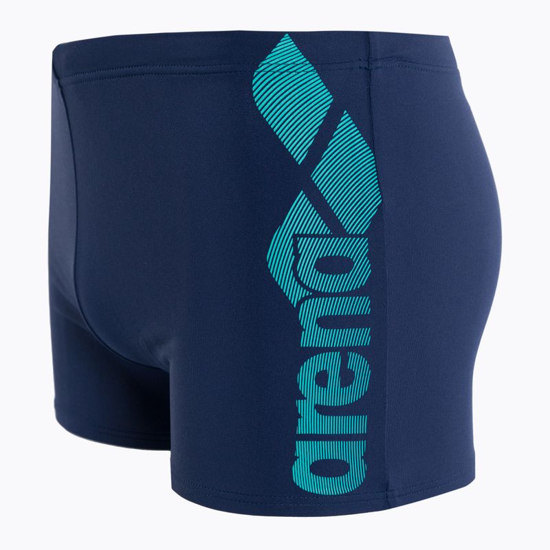 Pánske plavkové boxerky arena Optimal Short tmavomodré 483/78 4