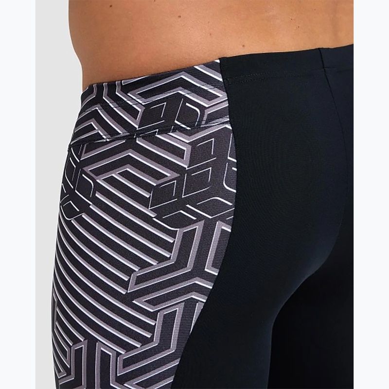 Pánske plavky arena Kikko Pro Swim Jammer black/black multi 7