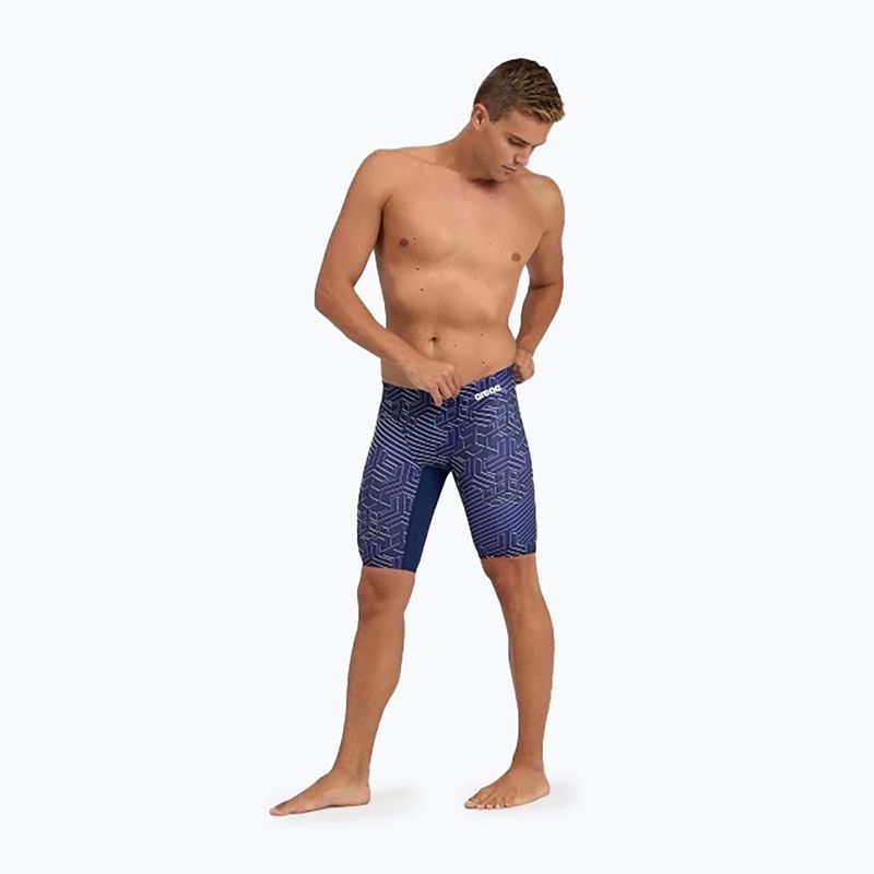 Pánske plavky arena Kikko Pro Swim Jammer navy/navy multi 5
