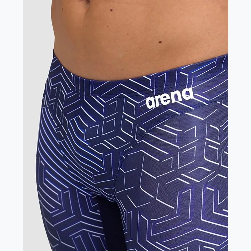 Pánske plavky arena Kikko Pro Swim Jammer navy/navy multi 8
