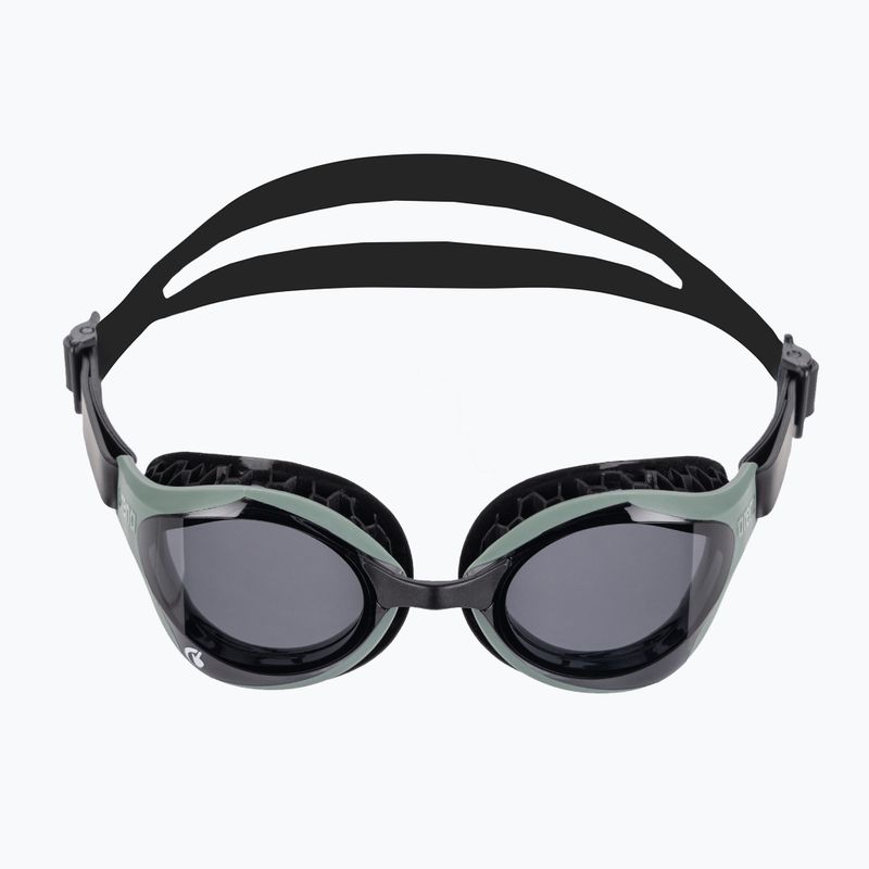 Plavecké okuliare arena Air Bold Swipe smoke/dark olive/black 2
