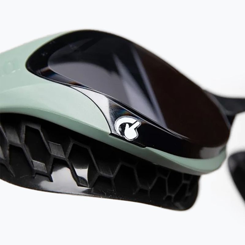 Plavecké okuliare arena Air Bold Swipe smoke/dark olive/black 12