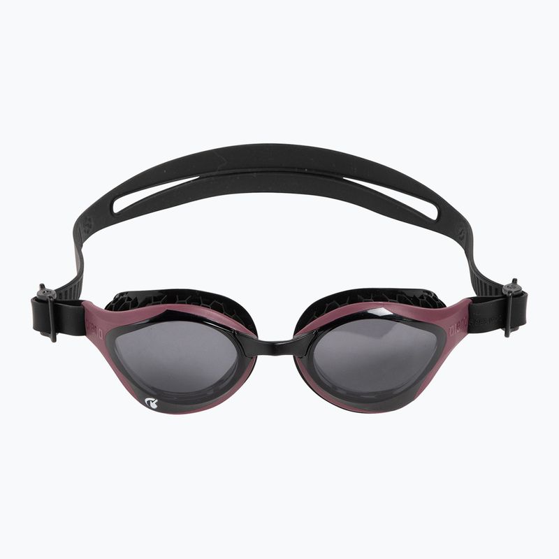 Plavecké okuliare arena Air Bold Swipe smoke/red wine/black 3