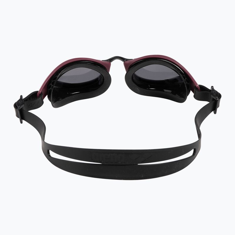 Plavecké okuliare arena Air Bold Swipe smoke/red wine/black 4