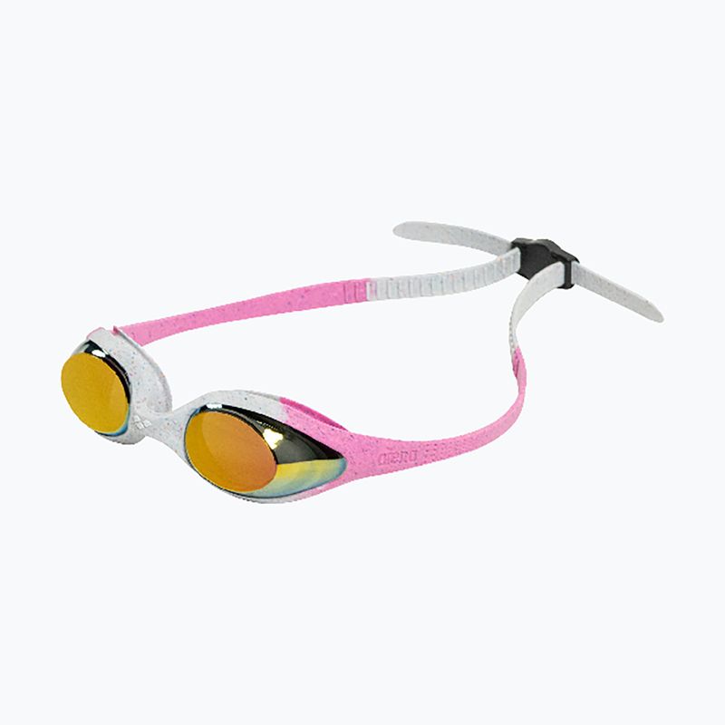 Detské plavecké okuliare arena Spider r pink/grey/pink 2