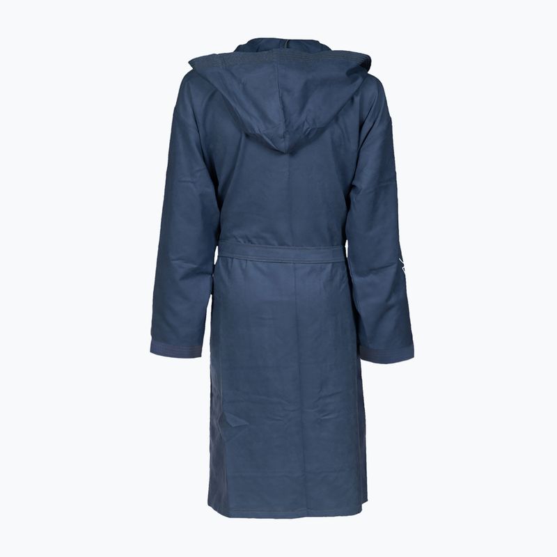 Detský župan Arena Zeal Plus Jr navy/white 2