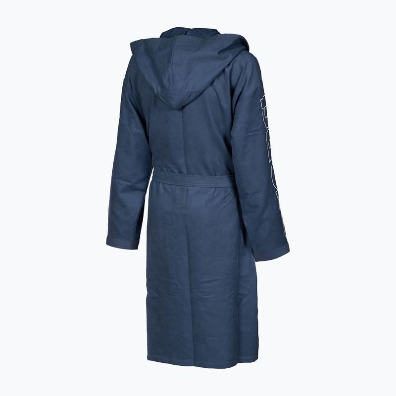 Detský župan Arena Zeal Plus Jr navy/white 5