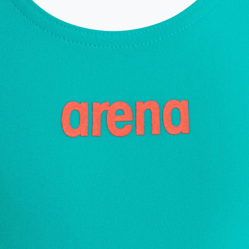 Detské jednodielne plavky arena Team Swim Tech Solid blue 4764/84 3