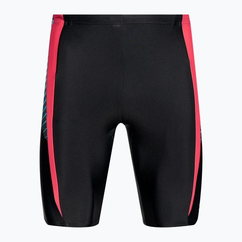 Pánske plavky arena Threefold Jammer R black/black/anguria