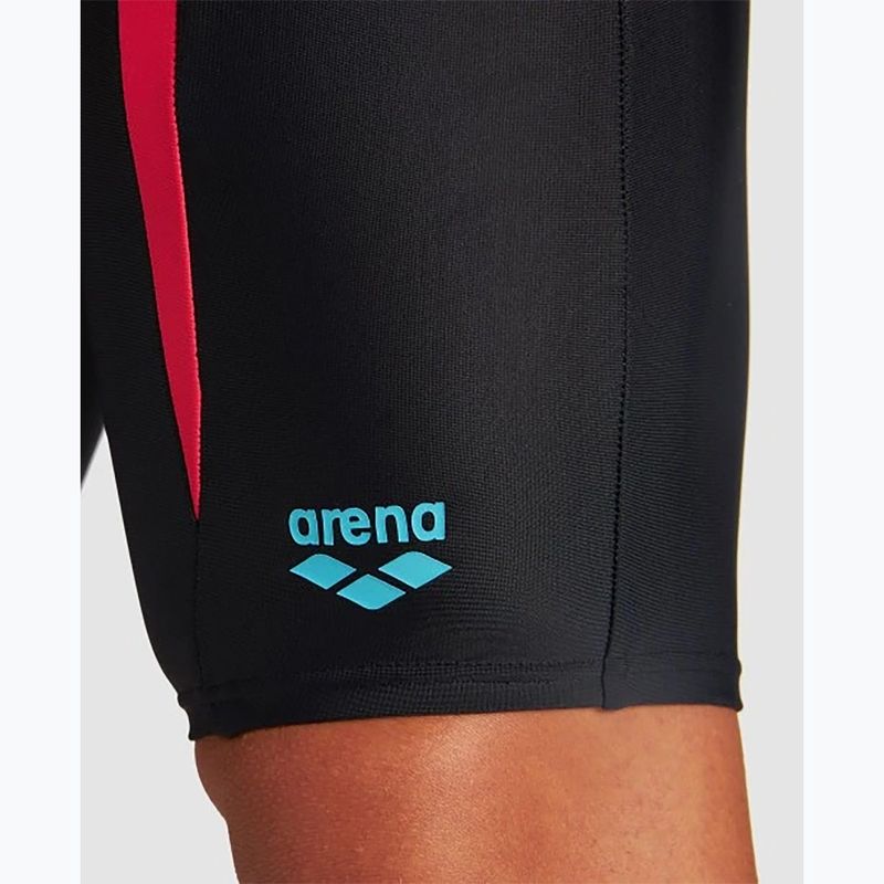 Pánske plavky arena Threefold Jammer R black/black/anguria 10