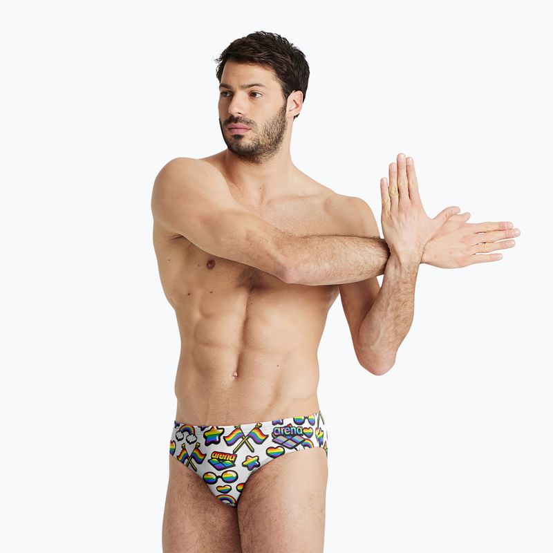 Pánske plavkové nohavičky Arena Pom Brief Pride 5463 4