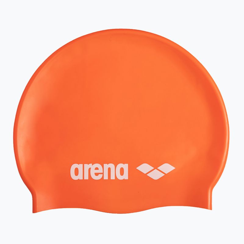 Plavecká čiapka Arena Classic Silicone  orange