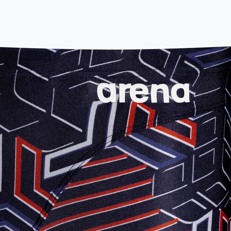 Pánske plavky arena Kikko Pro Swim Jammer navy/team redwhiteblue 4