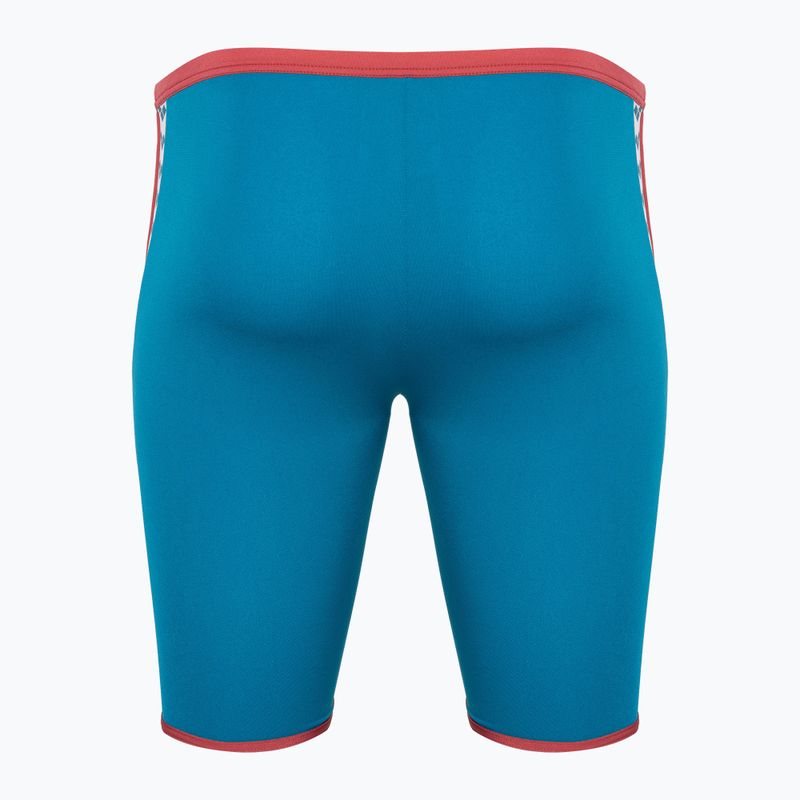 Pánske plavky arena Swim Solid Jammer blue cosmo/astro red 5