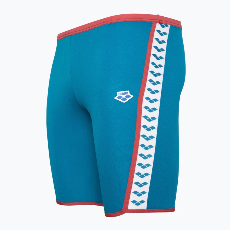 Pánske plavky arena Swim Solid Jammer blue cosmo/astro red 6