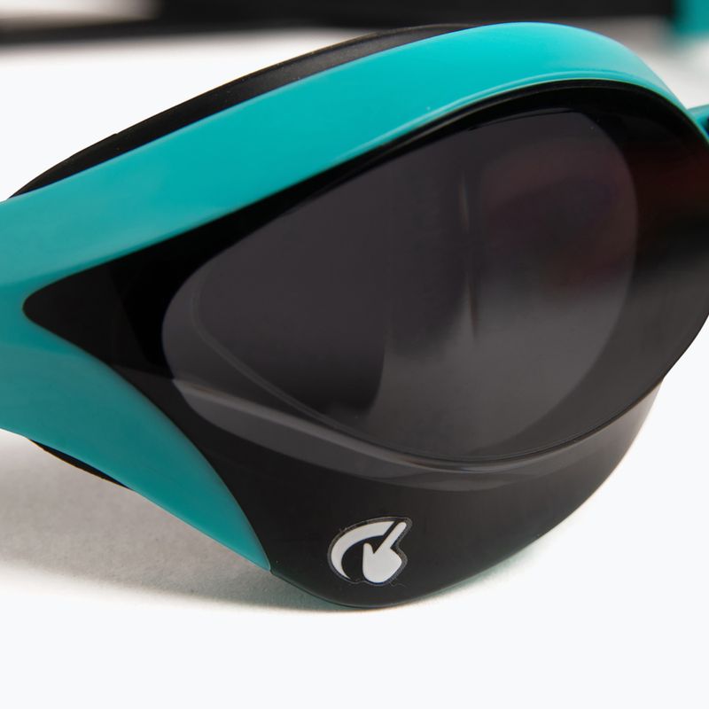 Plavecké okuliare Arena Cobra Ultra Swipe smoke/peacock 8