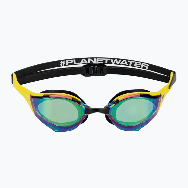 Plavecké okuliare Arena Cobra Edge Swipe MR emerald/yellow/black 2