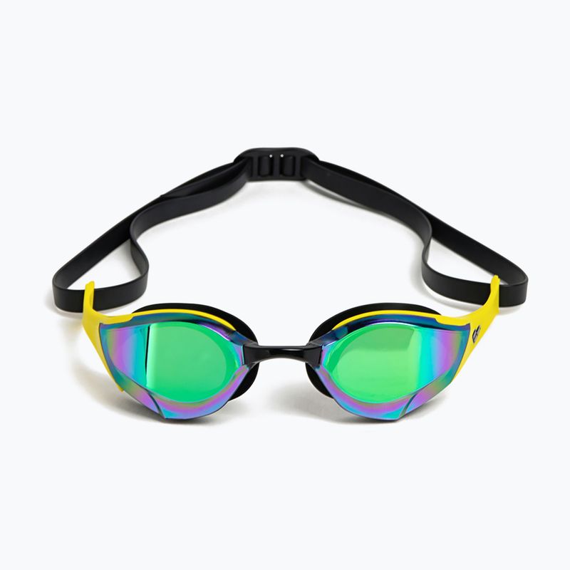 Plavecké okuliare Arena Cobra Edge Swipe MR emerald/yellow/black 2