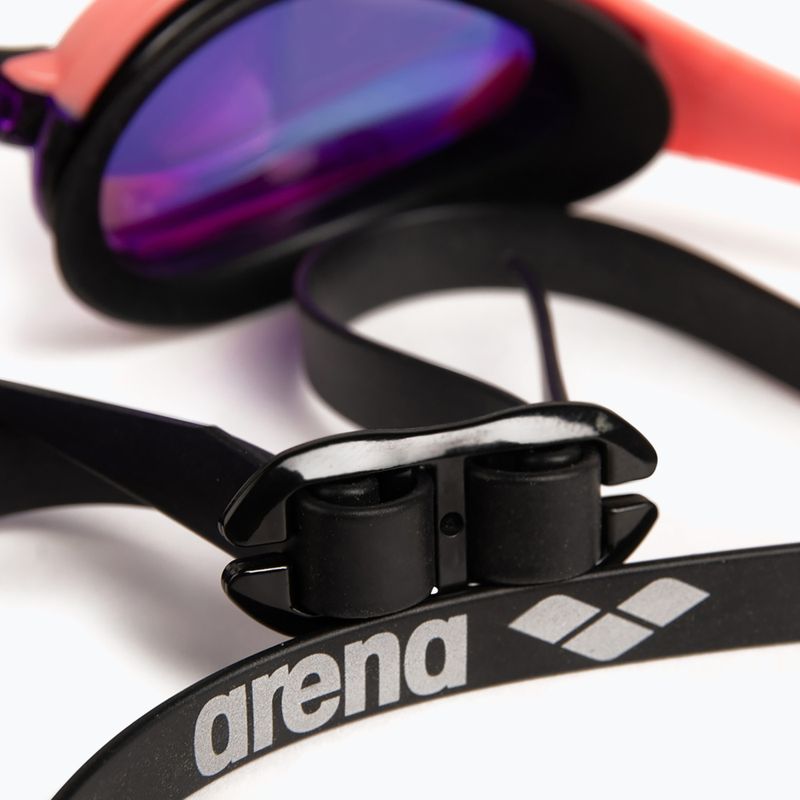 Arena plavecké okuliare Cobra Ultra Swipe Mirror fialové/koralové 8