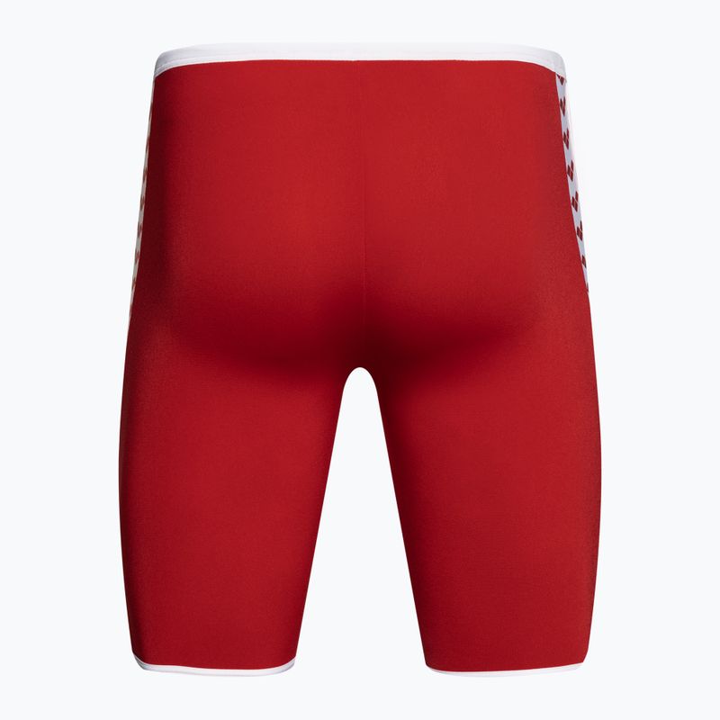 Pánske plavky arena Icons Swim Jammer Solid red/white 2