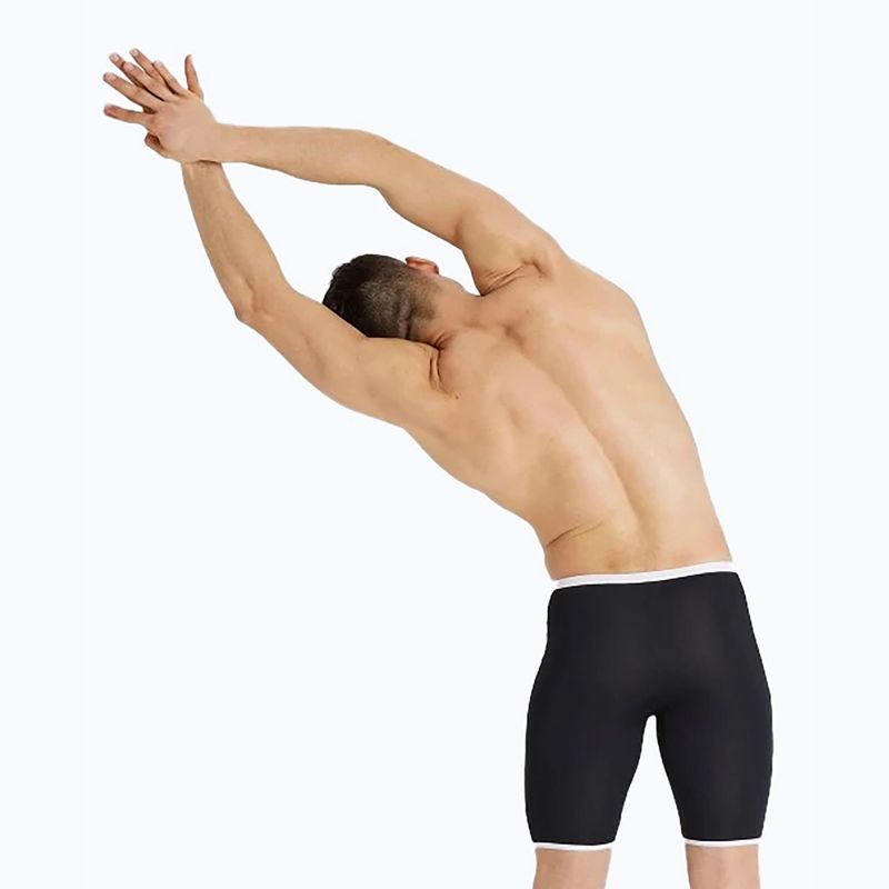 Pánske plavky arena Icons Swim Jammer Solid black/white 2