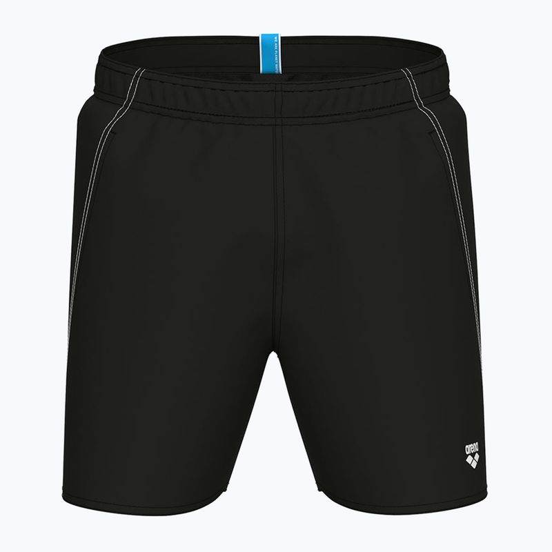 Pánske plavecké šortky arena Fundamentals Boxer R black/white