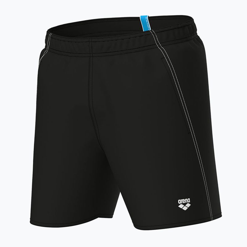 Pánske plavecké šortky arena Fundamentals Boxer R black/white 4