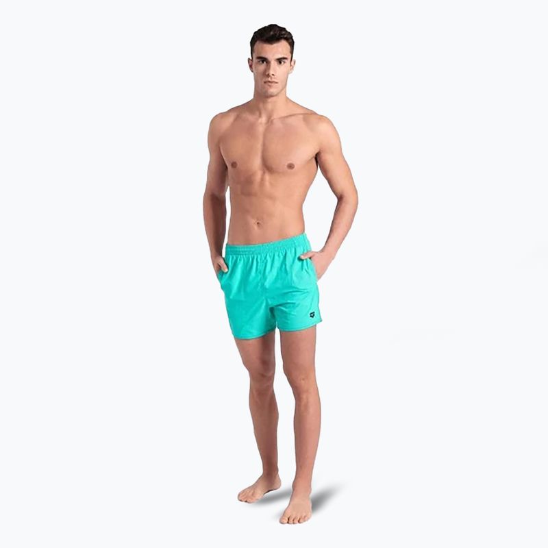 Pánske plavecké šortky arena Bywayx R water/navy 2
