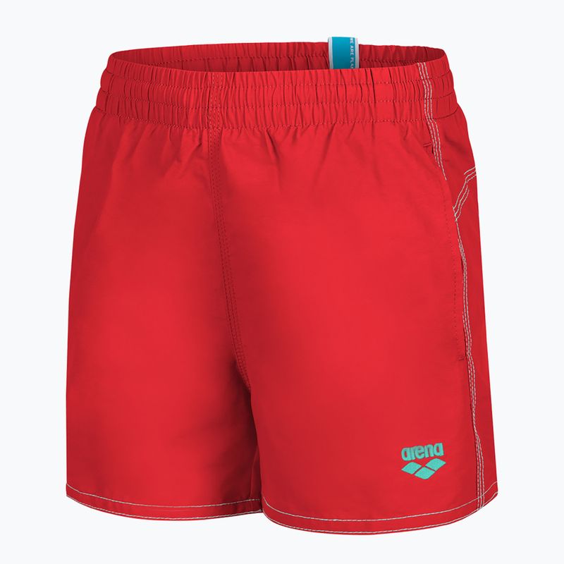 Detské plavecké šortky Bywayx Youth R fluo red/water 3