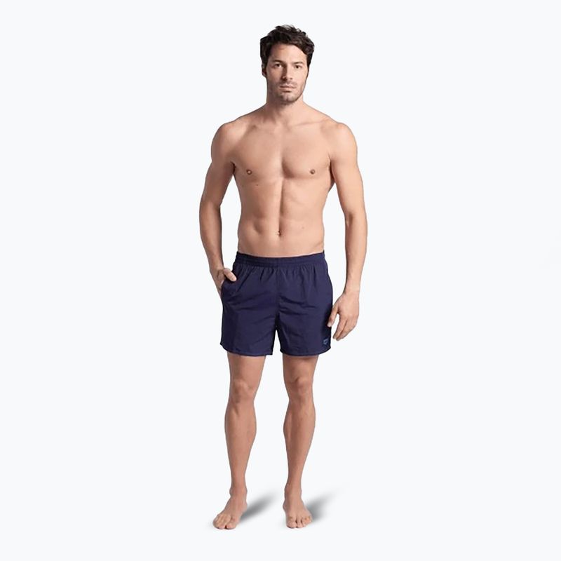 Pánske plavecké šortky arena Bywayx R navy/turquoise 6