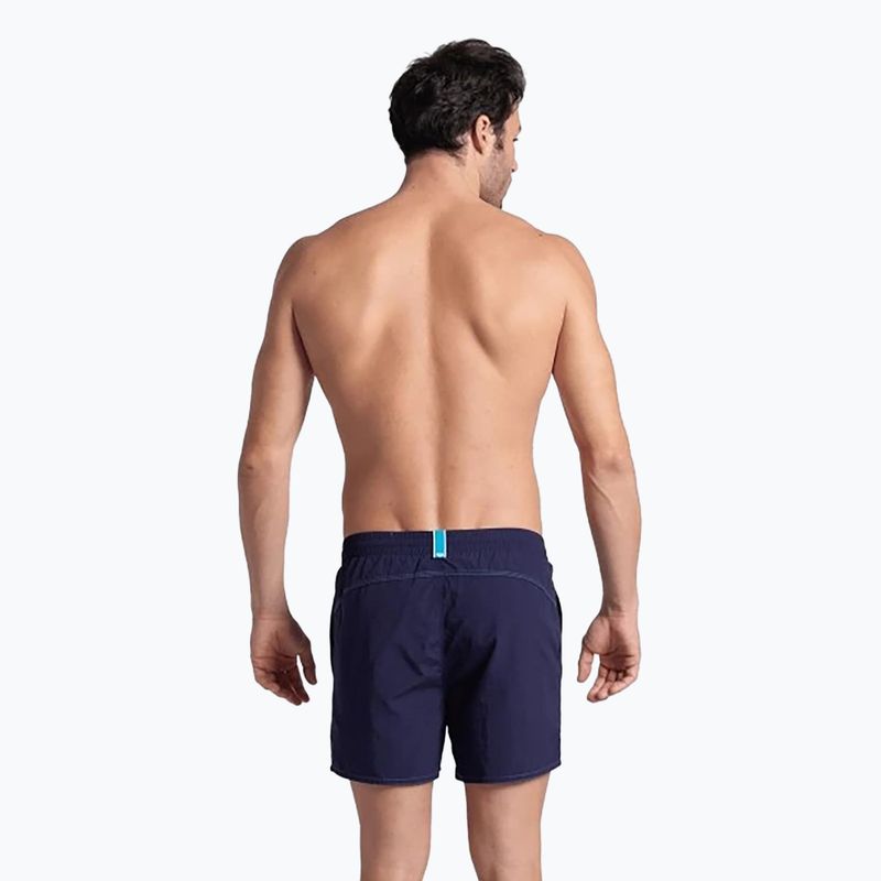 Pánske plavecké šortky arena Bywayx R navy/turquoise 7