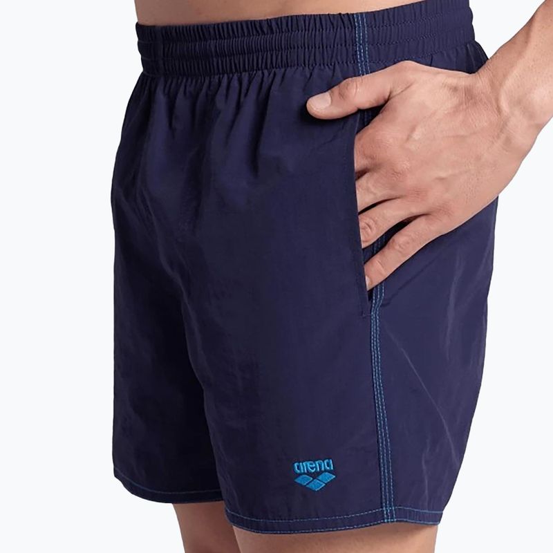 Pánske plavecké šortky arena Bywayx R navy/turquoise 8