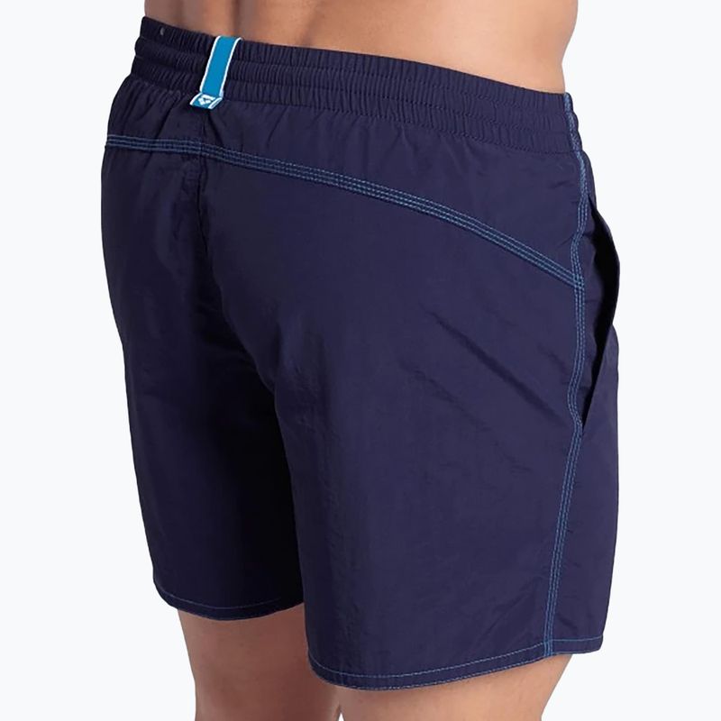 Pánske plavecké šortky arena Bywayx R navy/turquoise 9