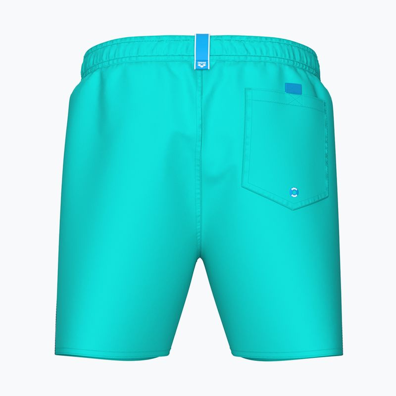 Pánske plavecké šortky arena Fundamentals Boxer R water/navy 8