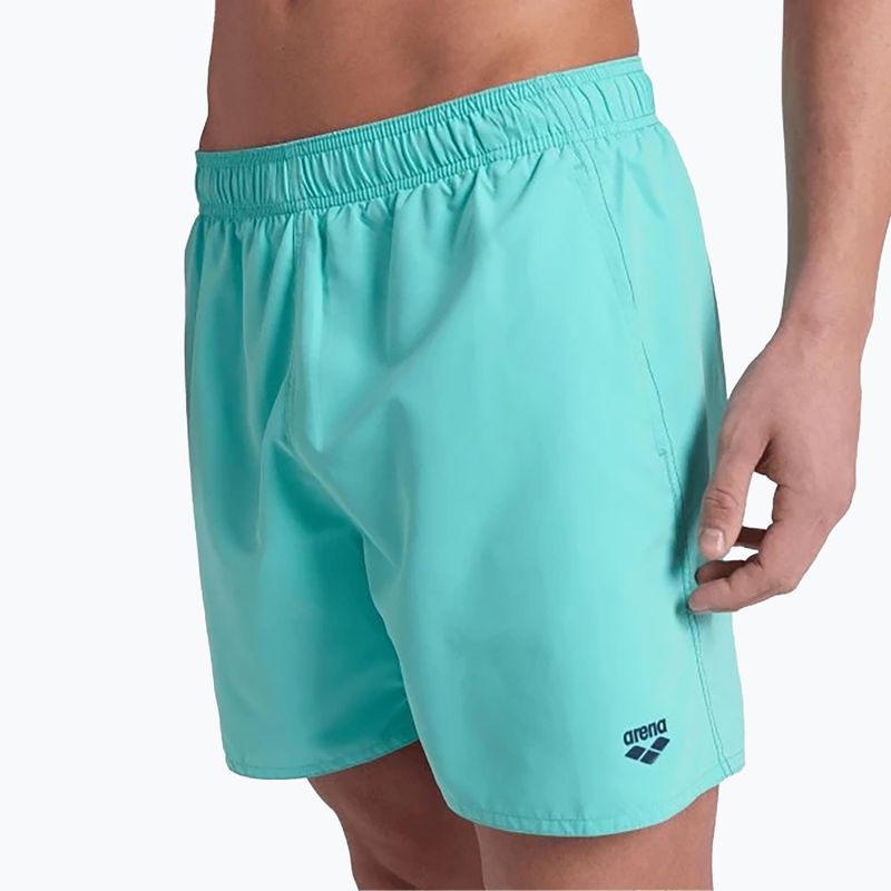 Pánske plavecké šortky arena Fundamentals Boxer R water/navy 4
