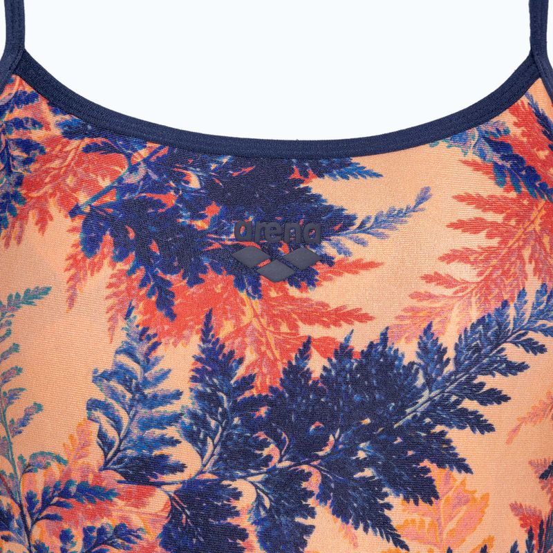 Dámske jednodielne plavky arena Reversible Swimsuit Challenge Back navy/multi 3