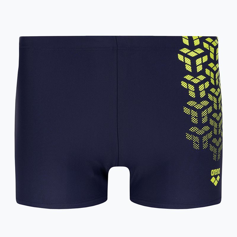 Pánske boxerky Kikko V Swim Short navy/soft green