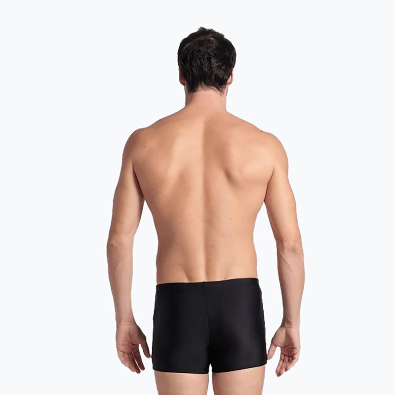 Pánske plavecké boxerky Arena Dive Swim Short black/soft green 3