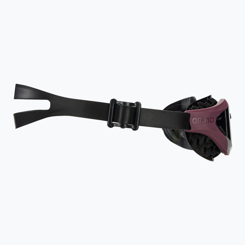 Plavecké okuliare arena Air-Bold Swipe Mirror silver/red wine 3