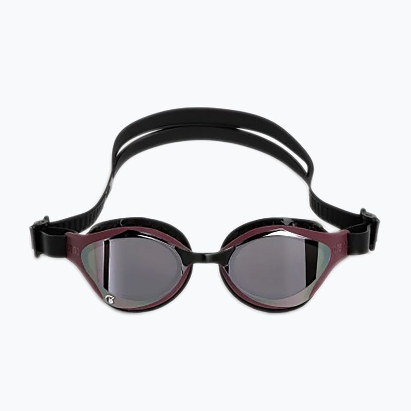 Plavecké okuliare arena Air-Bold Swipe Mirror silver/red wine 7