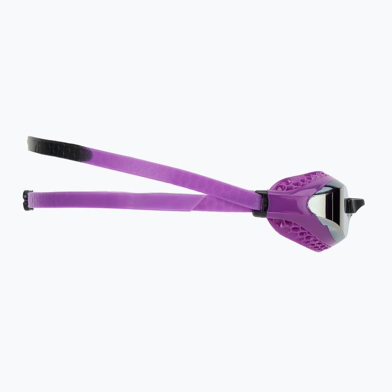 Plavecké okuliare arena Air-Speed Mirror silver/purple/black 3