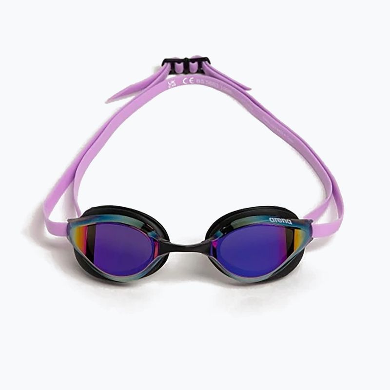 Plavecké okuliare Arena Python Mirror fialová/čierna/fialová 7
