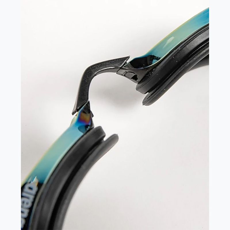 Plavecké okuliare Arena Python Mirror fialová/čierna/fialová 10